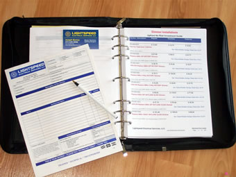 Lightspeed Electrical Services Uses Up-Front Pricing